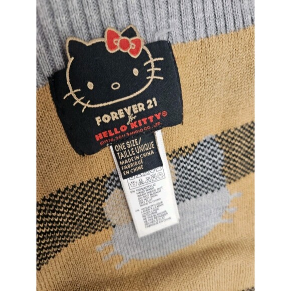 Vintage 2011 Hello Kitty Forever 21 Scarf 83in x 11in - Picture 3 of 4
